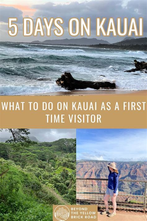 Kauai Itinerary 5 Days Itineraryy