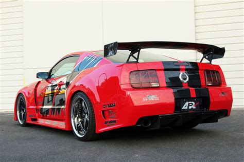 Apr Performance Mustang S197 Gtc 500 Adjustable Wing Carbon Fiber As