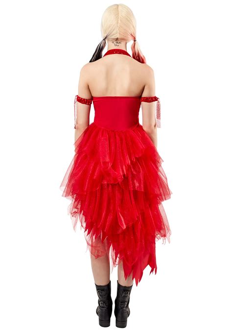 Harley Quinn Suicide Squad 2 Red Dress Costume