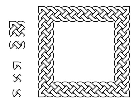 Celtic Knot Celts Information Braid Square Celtic Knot Clip Art Library