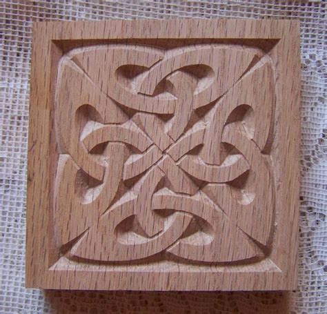 Oak is full of tannic acid and in fact the tannic acid in the bark was used for tanning. Carved Wood Celtic style Rosette Corner Block in Red Oak ...
