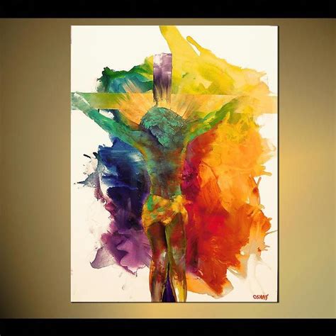 Abstract And Modern Paintings Osnat Fine Art Colorful Canvas Art