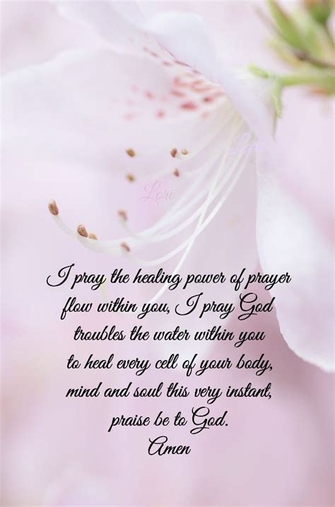 Prayer For Friends Healing Quotes Kaley Will