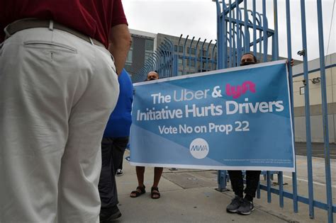 Uber Lyft Drivers Win In Californias Proposition 22 Ruling