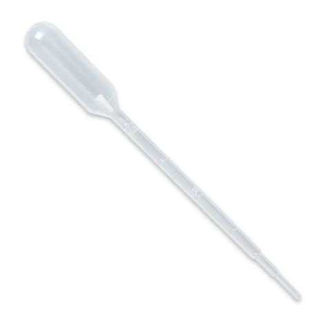 2ml Pasteur Pipet Plastic Transfer Pipette 14ml Graduated 150mm Pack