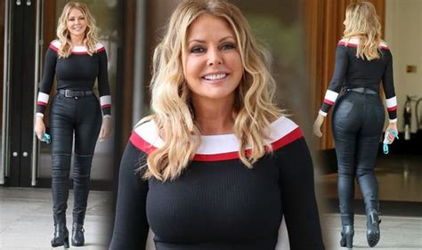 Carol Vorderman Rocks Ridiculously Tight Trousers Sends Internet Into