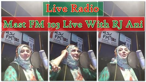 Kedah fm is a popular local radio station managed by radio television malaysia. Mast FM 103 Live With RJ Ani - Live Radio - YouTube
