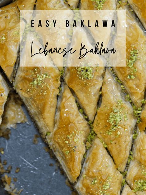 Baklawa How To Make Lebanese Baklava Plant Based Folk