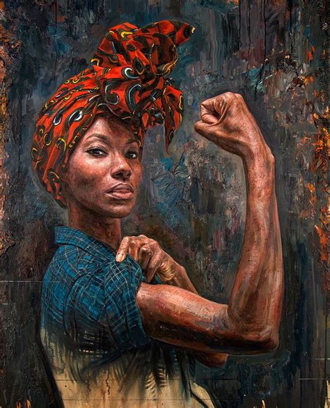This Artist Paints Portraits Of Strong African American Women Design You Trust Black Art