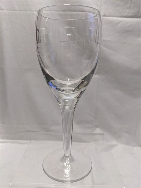 Six John Rocha Waterford Crystal 21cm Imprint Wine Glasses Ebay