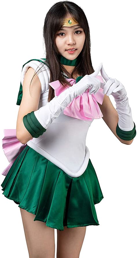Cosfun Anime Kino Makoto Cosplay Sailor Dress Uniform With Socks Sets