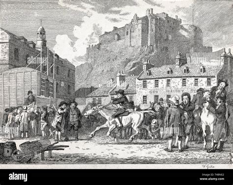 Edinburgh 1800s Hi Res Stock Photography And Images Alamy