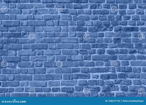 Blue Brick Wall Background Texture Of A Brick Wall Stock Image Image