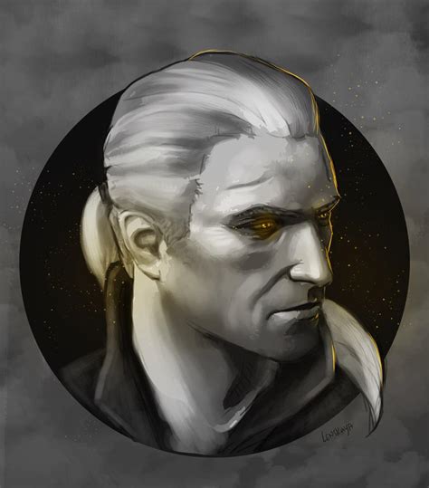 Geralt Of Rivia The White Wolf By Mephistopheies On Deviantart
