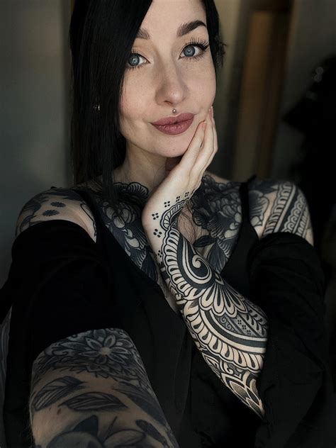 Geometric And Ornamental For The Tattooed Girl Samantha Tattoo Addiction