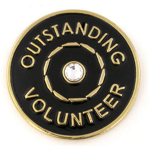 Outstanding Volunteer Pin