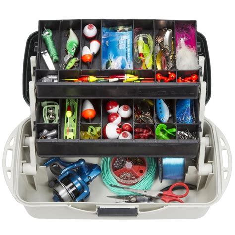 Leisure Sports Tray Fishing Tackle Box Craft Tool Chest And Art