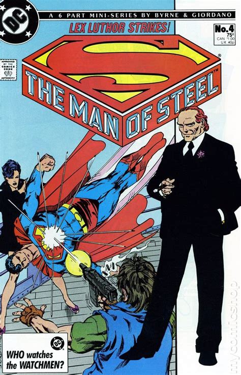 Man Of Steel 1986 Comic Books