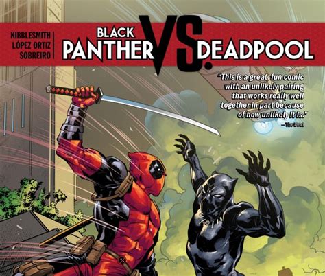Black Panther Vs Deadpool Trade Paperback Comic Issues Comic