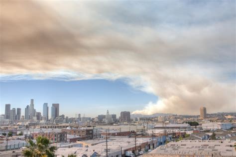 Burbank Fire From Downtown La On Dave Bullock Eecue