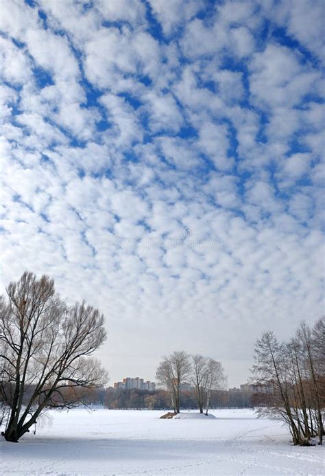 Clouds In The Winter Sky Stock Photo Image Of Shades 11249118