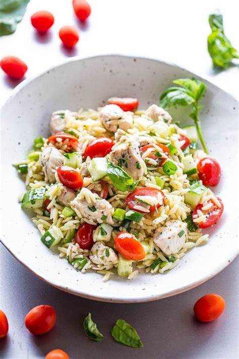 Quick And Healthy Pasta Salad Recipes Orzo Salad Easy