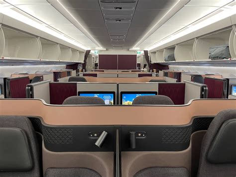 Review Qatar Airways A350 1000 Business Class Live And Lets Fly 2023