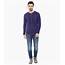 Being Human Purple Full Sleeves Solids T Shirt  Buy