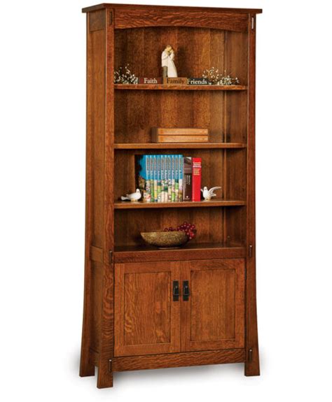 Open Mission Bookcase Amish Direct Furniture