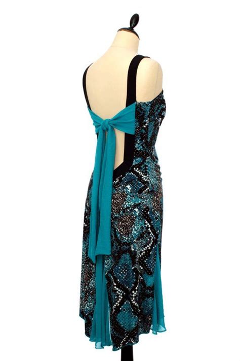 Emigdia Tango Dress In Size M Milonga Dress With Open Back Evening Dress Tango Dress