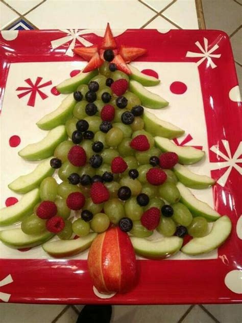 Christmas Fruit Appetizers Ideas Christmas Tree Fruit And Cheese