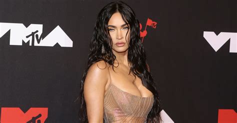 Megan Fox Reveals Inspiration For Viral Naked Dress At 2021 Mtv Video Music Awards Maxim
