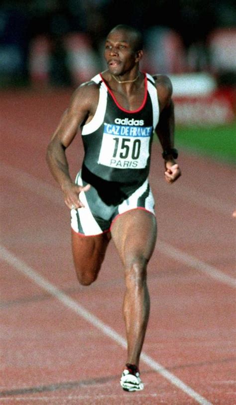 1996 Canadas Donovan Bailey Sets World Record In 100 Meters At