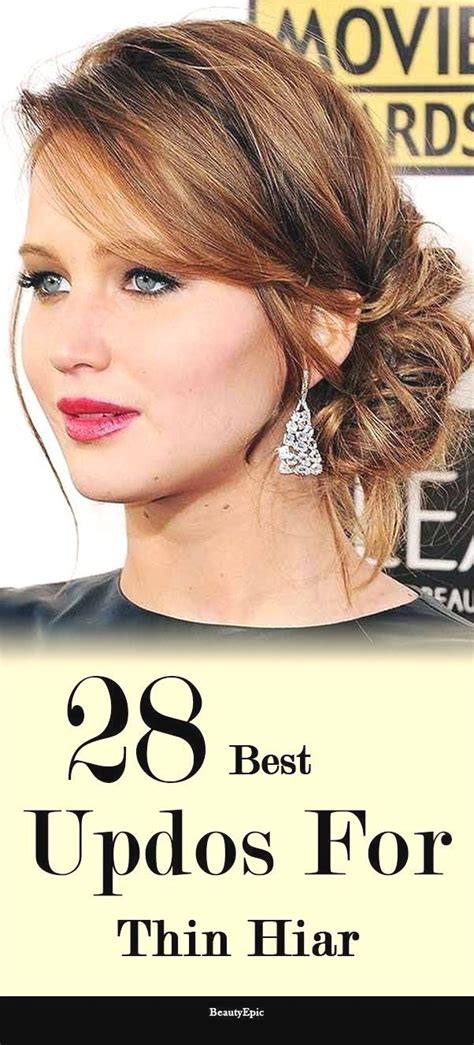 30 Updos For Fine Hair Fashion Style