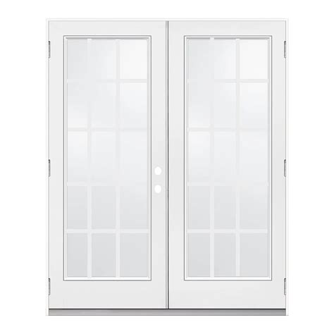 Jeld Wen Windows And Doors 6 Ft French Door 15 Lite Door Glasslowe