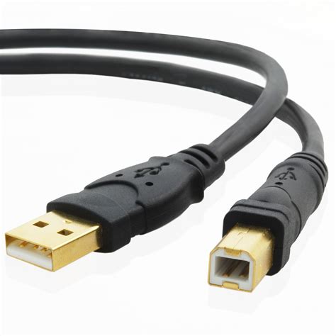 Shop New Usb 20 A Male To B Male Cable High Speed 10 Feet