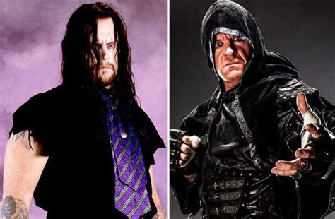 Then And Now Undertaker Wwe Wwe Wrestlers Wwf