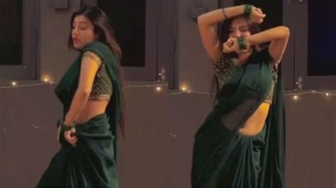 Girl Dances In Saree To Salman Khan Sushmita Sens Laga Laga Re