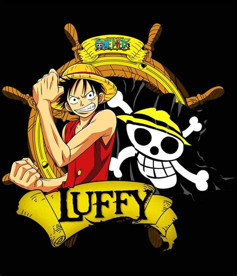 Camiseta Luffy pirata. One Piece Estupenda camiseta del protagonista