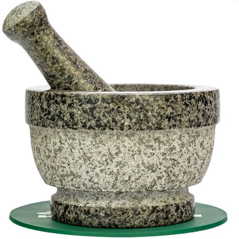 When you are done, you should do the sealing. Mortar and Pestle Set - Unpolished Granite Bowl - 6 Inch ...