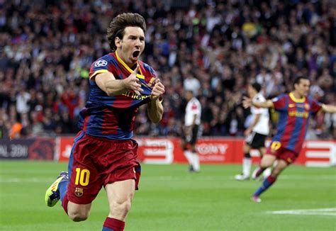 Fc Barcelona 10 11 Home Shirt Messi Ss Champions League Final Wembley 2011 El Museo Del Futbol