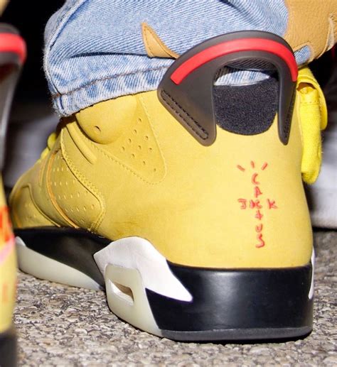 De Travis Scott X Air Jordan 6 Yellow Komt Mogelijkerwijze Uit In Maart 2020 Sneakerjagers
