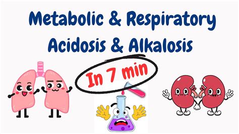 metabolic and respiratory acidosis and alkalosis in 7 min youtube
