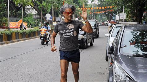 Milind Soman Actor And Model Charged Over Nude Photo Bbc News