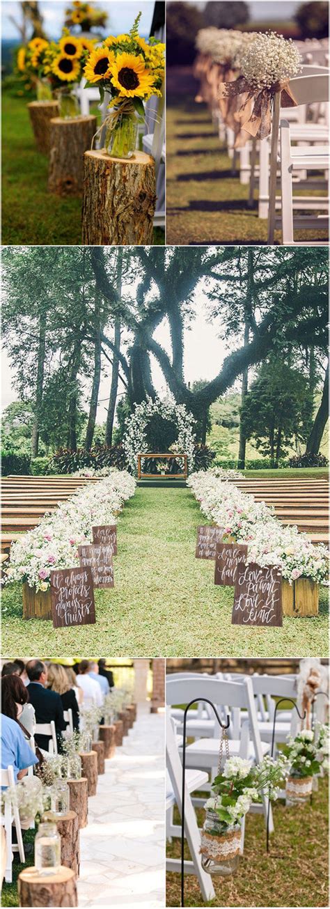 Wonderful Picture Of Simple Rustic Wedding Decor