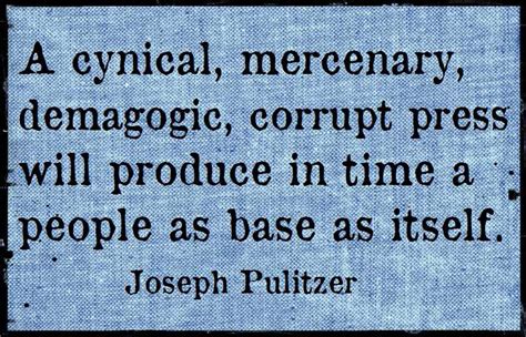 Top 21 Quotes Of Joseph Pulitzer Famous Quotes And Sayings