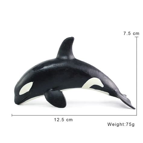 Killer Whale Simulated Animals Pvc Action Figure Collection Model Toys