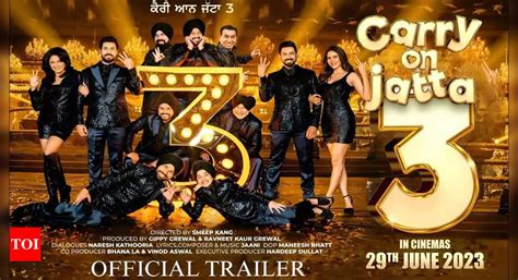Carry On Jatta Trailer Review Gippy Grewal Is Back With A Mad