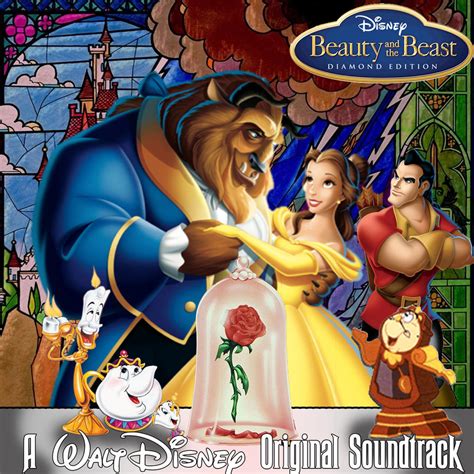 Beauty And The Beast Cd Cover Version 1 By Disneyfreak19 On Deviantart