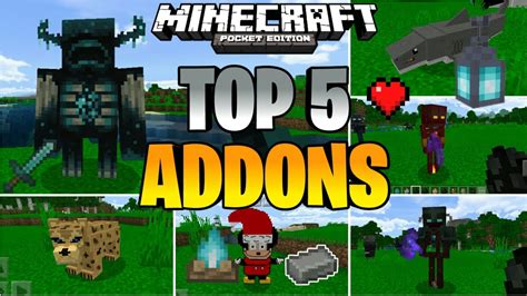 Top 5 Mods Addons Para Minecraft Pe 1161 A 11640 Addons Para